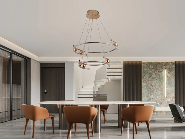 LED závesné svietidlo + diaľkový ovládač 80W - J4346/GCH 8