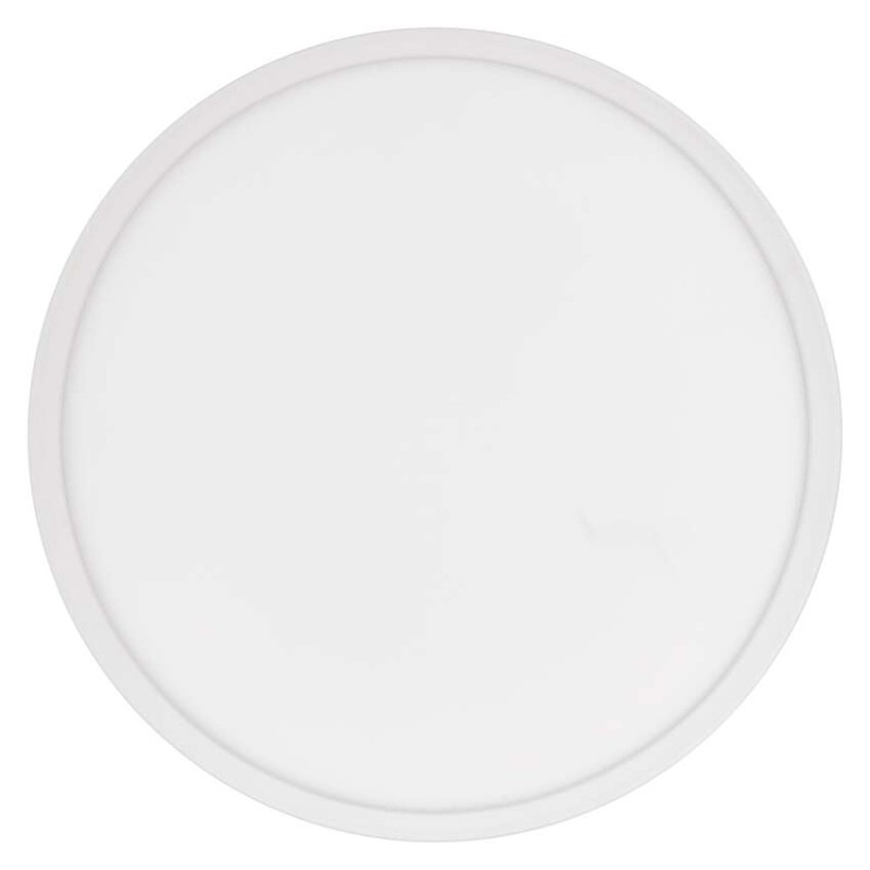 LED prisadené svietidlo FLORI okrúhle, biele, 22W, neutrálna biela 10