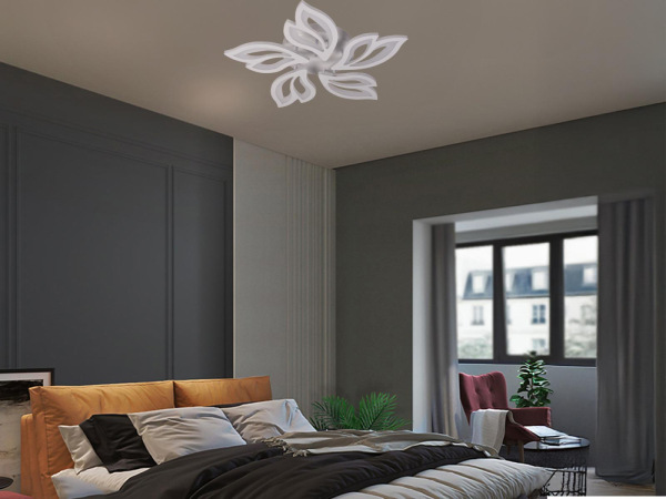 LED stropná lampa + diaľkový ovládač 65W - J3319/W 1