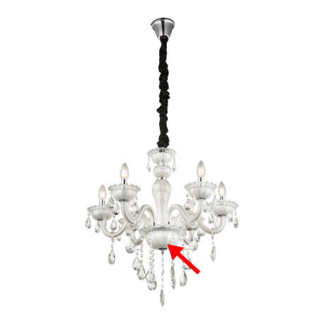 Spodná sklenená miska pre 64118-10, 64118-6