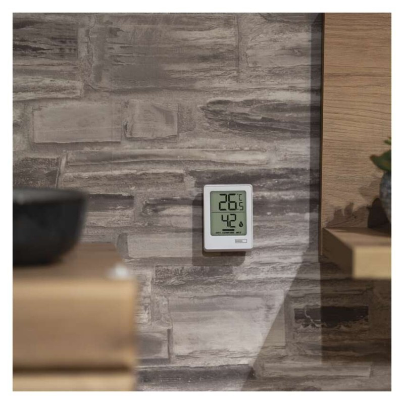 Digitálny teplomer s vlhkomerom E0345 4
