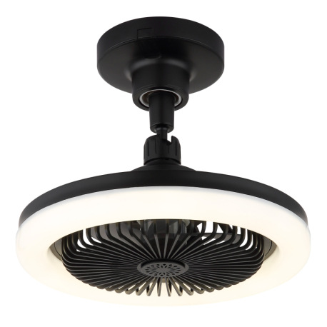 Stropný ventilátor, plast čierny/biely/dymový, stmievateľný, viacero rýchlostí pomocou nástenného vy