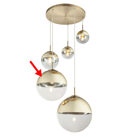 Náhradné sklo pre 15855-5, ø25cm