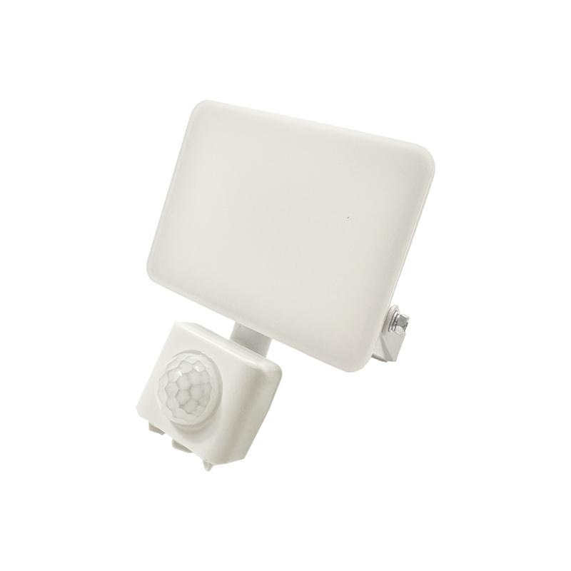 Vonkajší biely LED reflektor so senzorom 10W / 4000K - LF7121S 7