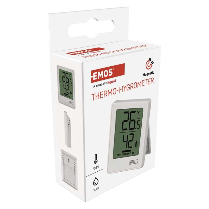 Digitálny teplomer s vlhkomerom E0345 11