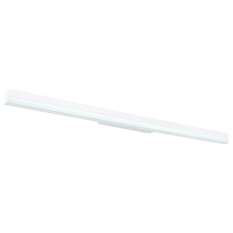 Nástenné svietidlo, kov biely, hliník biely, akryl biely, kolískový spínač na výrobku, fixácia farie 6