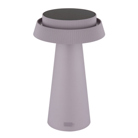 Solárne sv., plast ružový, plast čierny, dotykový stmievač, pamäť, bez adaptéra a kábla USB, bat. CR 4