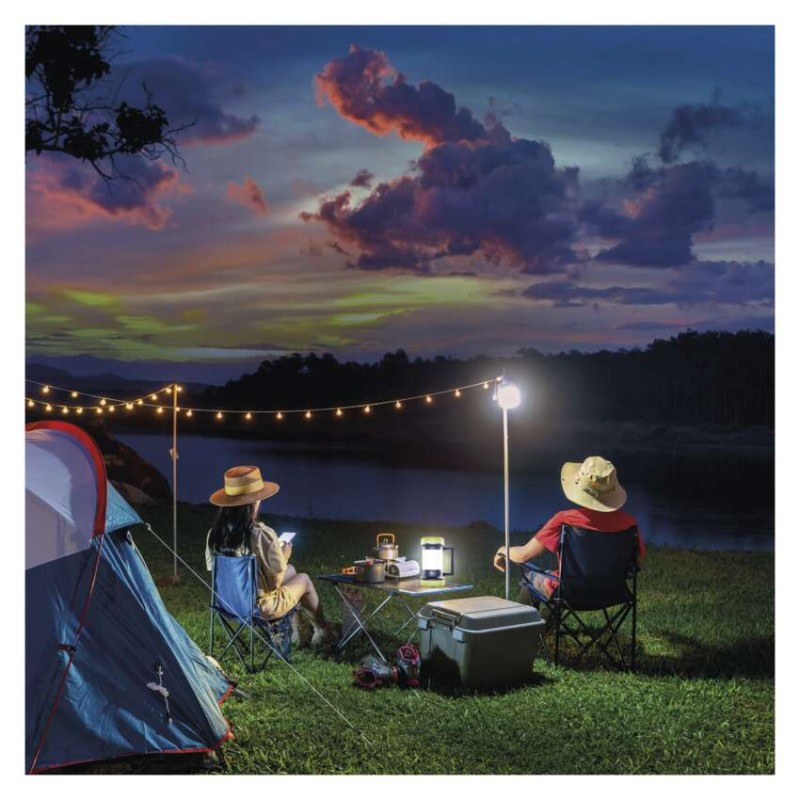 LED dobíjacie kempingové svietidlo P2313, 350 lm 4