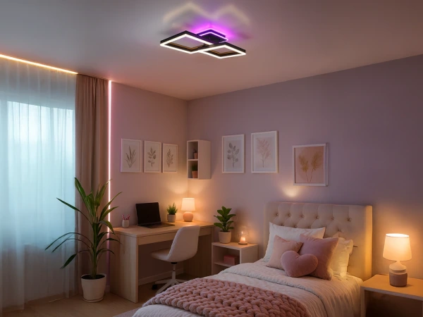 LED stropné svietidlo s diaľkovým ovládačom 75W - TA1340/B 5