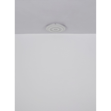 Stropné svietidlo, kov biely, akryl biely, 2 krúžky 2700K a 2 krúžky 6500K (nie je možné prepínať), 13