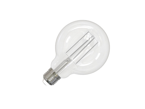 LED žiarovka / filament BIELY 13W - G95 / E27 / 3000K - ZWF104 5