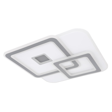 Stropné svietidlo, kov biely, akryl, kompatibilné s Google Assistant a Alexa, pamäťová funkcia, nočn 2