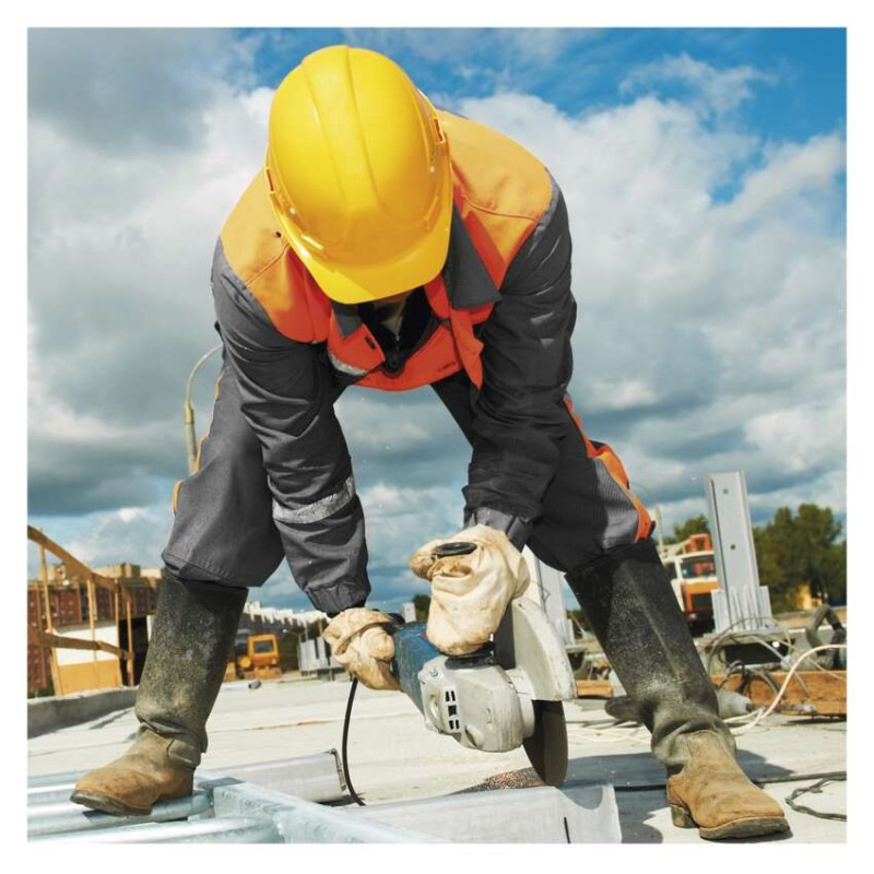 Vonkajší predlžovací kábel na bubne 25 m / 3 zásuvky / čierny / guma / 230V/400V / 1,5 mm2 8