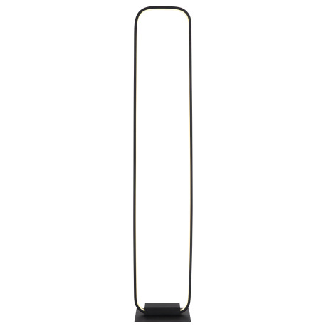 Stojanové svietidlo, kov čierny, plast opál, kábel 1,8m, vypínač, DxŠxV:230x180x1300, vrátane 1xLED 3