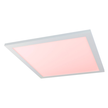 Stropné svietidlo, hliník biely, plast opál biely, RGB, zmena farby, kompatibilné s Google Assistant 9