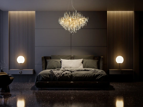 Luxusný závesný krištáľový luster 11 x G9 - CA061/1000L 10