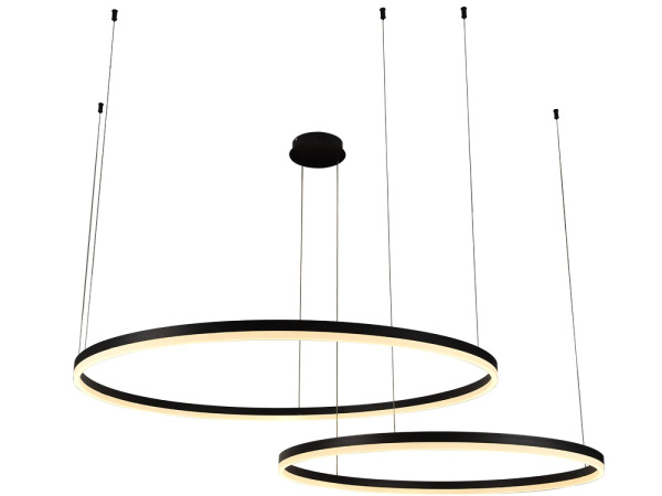 LED visiace svietidlo + diaľkový ovládač 128W - J4383/B 10