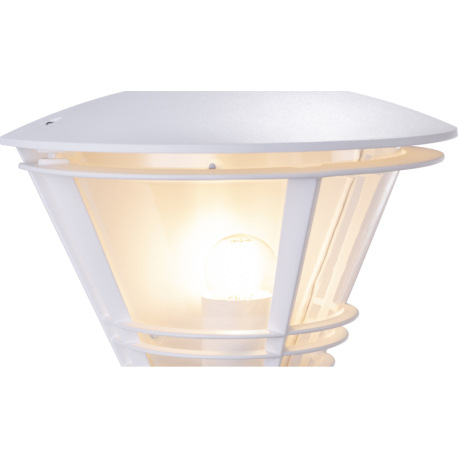 Vonkajšie svietidlo, hliník biely matný, plast priehľadný, IP44, ŠxV:270x250, AL:165, bez žiarovky 1 10