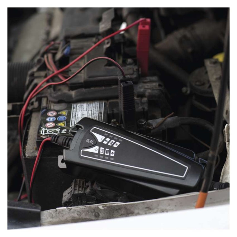 Nabíjačka autobatérií 6/12V 4A 7