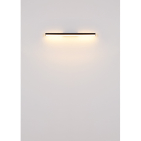 Nástenné svietidlo, kov biely, hliník biely, akryl biely, kolískový spínač na výrobku, fixácia farie 8