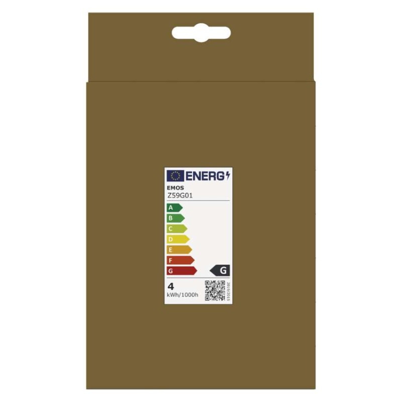 LED žiarovka DECO S123 / E27 / 4 W (16 W) / 150 lm / flame 6