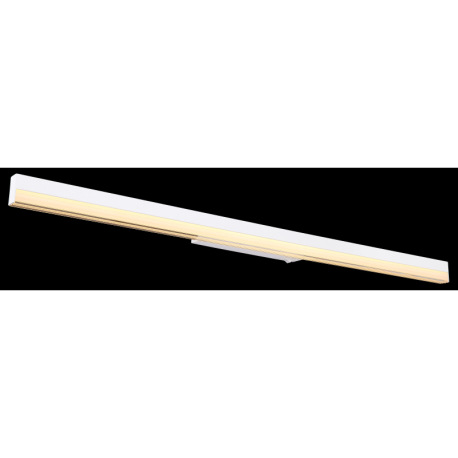 Nástenné svietidlo, kov biely, hliník biely, akryl biely, kolískový spínač na výrobku, fixácia farie 2