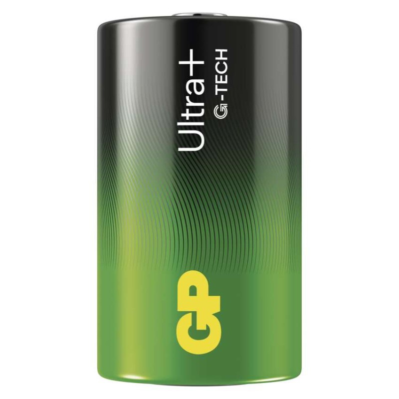 Alkalická batéria GP Ultra Plus LR20 (D), 2 ks 5