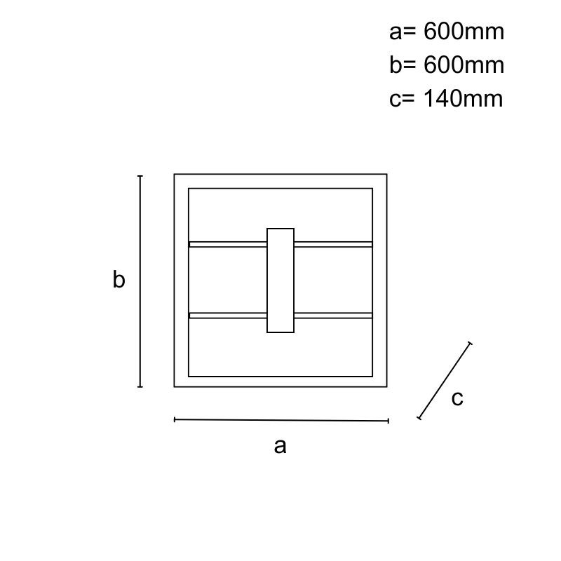 LED luster s diaľkovým ovládačom 55W - J1348/B 6