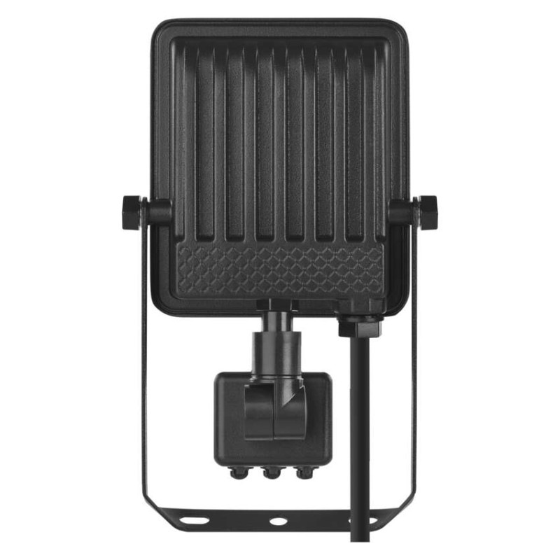 LED reflektor VISIO s pohybovým čidlom, 10W, neutrálna biela, čierný 3