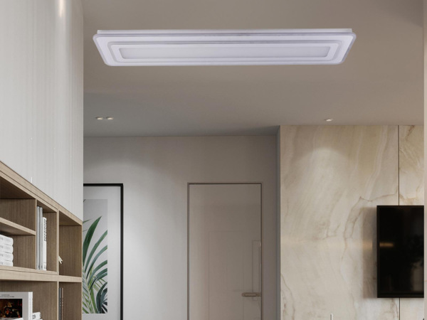 LED stropná lampa s diaľkovým ovládačom 170W - J1343/W 10