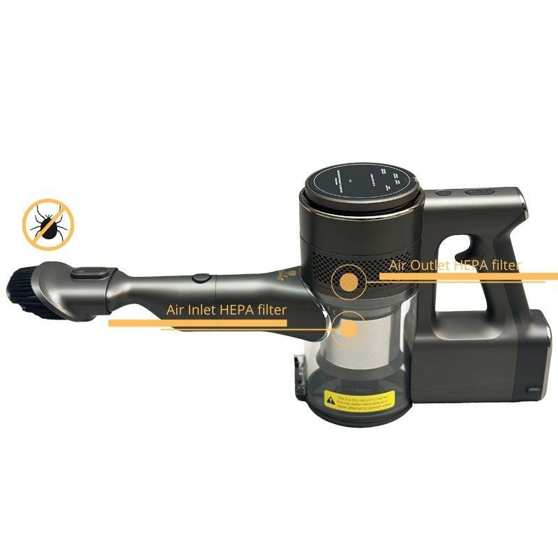 Ručný bezdrôtový Smart vysávač SUPERPULL V100 10