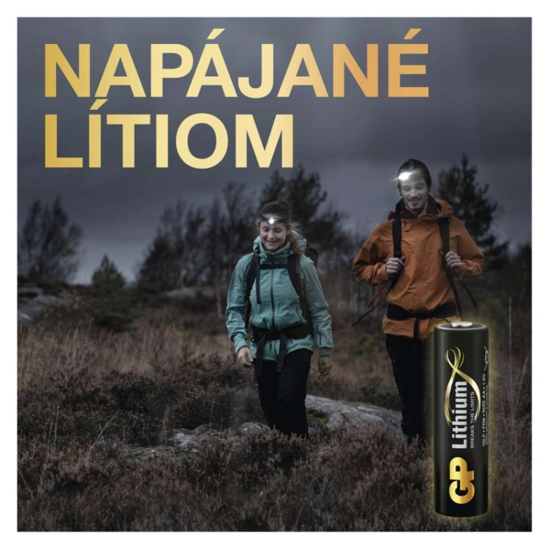 Lítiová batéria GP FR6 (AA), 2 ks 2
