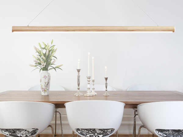 Drevený luster na lanku z masívneho dreva LED 22W / 1200 - WRL0721 2