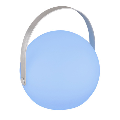 Vonkajšie svietidlo, plast opál, kov, na batérie a adaptér, IP44, vypínač, diaľkové ovládanie, zmena 17