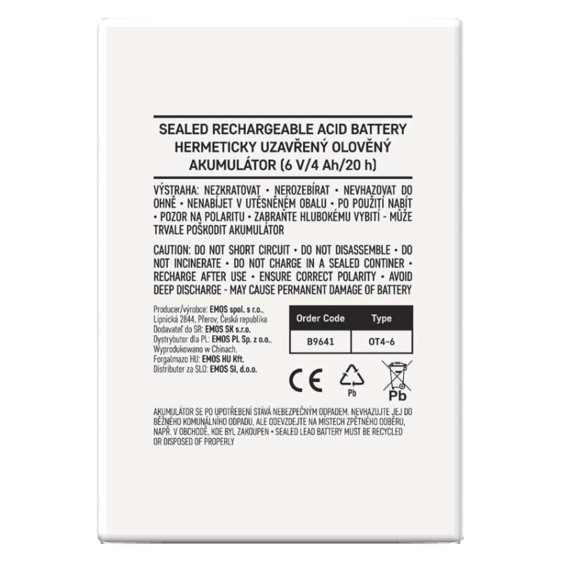 Náhradný akumulátor pre 3810 (P2301, P2304, P2305, P2308) 3