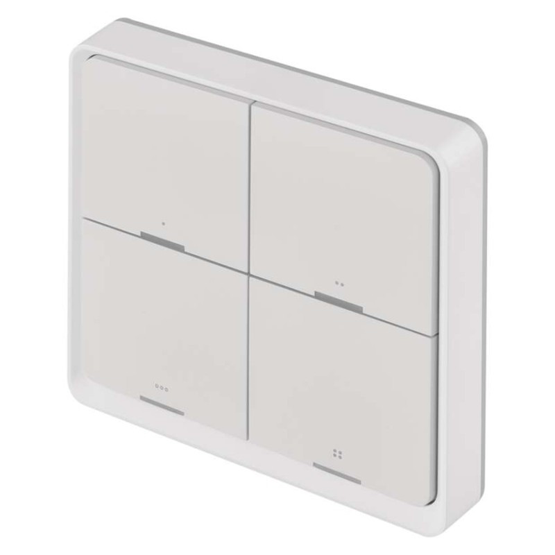 GoSmart Prenosný ovladač scén IP-2004ZW, ZigBee 3.0, 4-tlačidlový 4