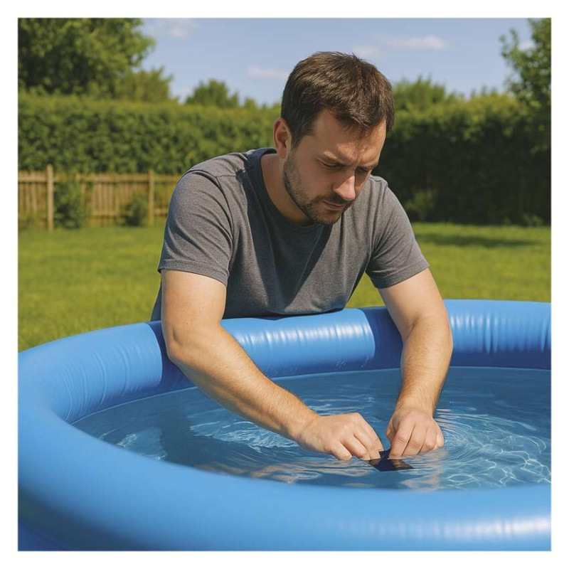 Opravná lepiaca páska na bazény, 1 m × 100 mm, čierna 3