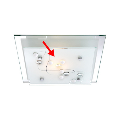 Náhradné sklo pre 48092, so vzorom