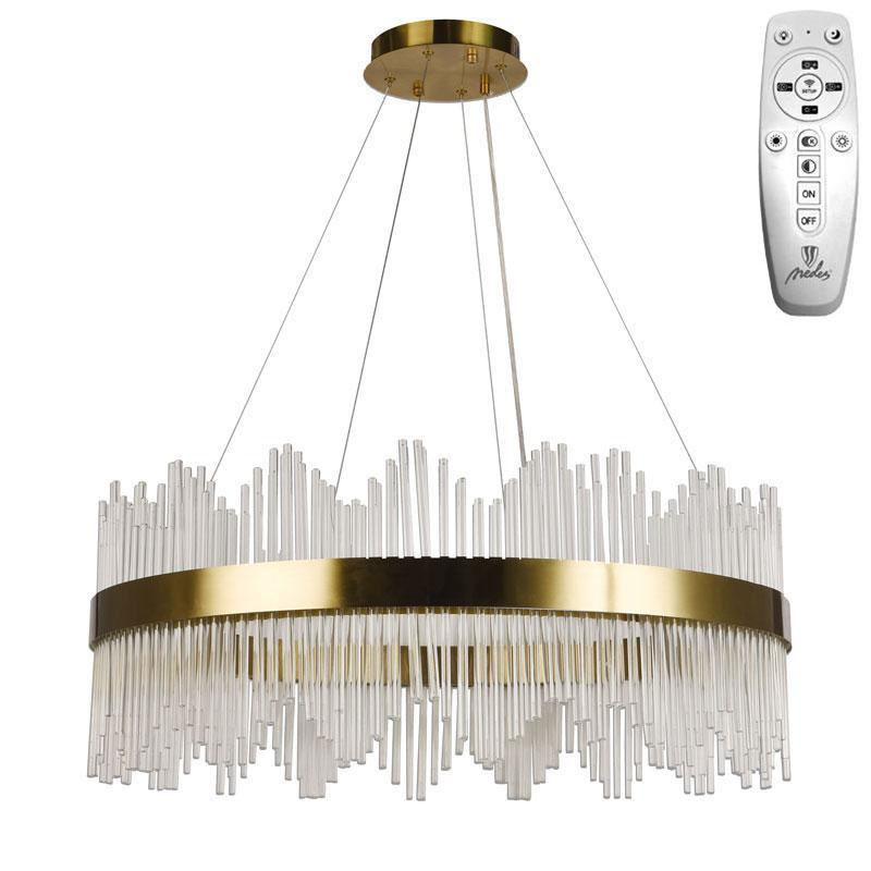 LED krištáľové svietidlo + diaľkový ovládač 110W - J6314/C 6