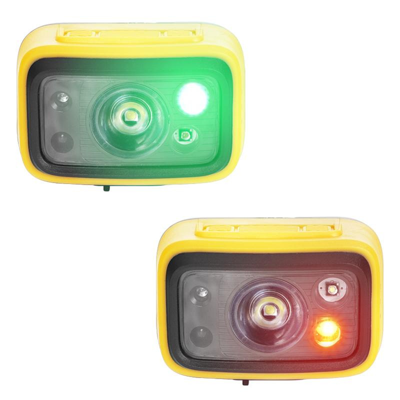 LED nabíjacia čelovka so senzorom - LH03R 1