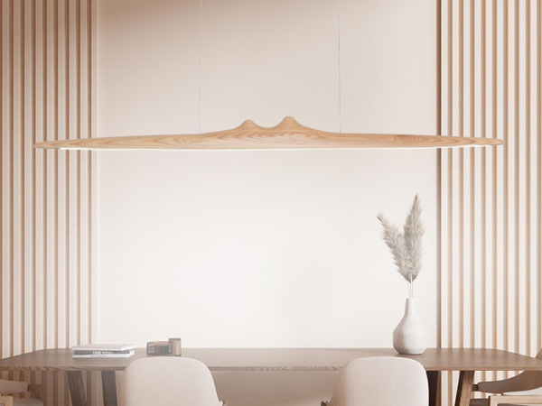 Drevený luster na lanku z masívneho dreva LED 22W / 1200 - WRL0921 3