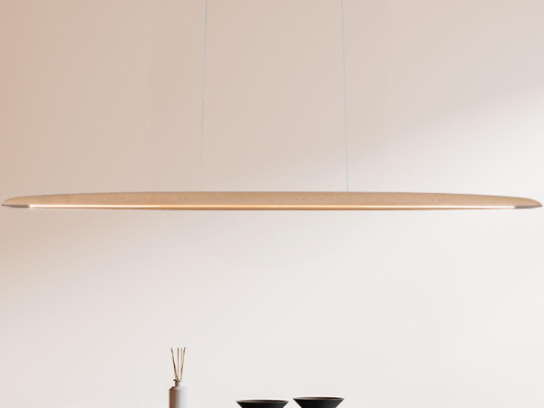 Drevený luster na lanku z masívneho dreva LED 22W / 1300 - WRL0321 2