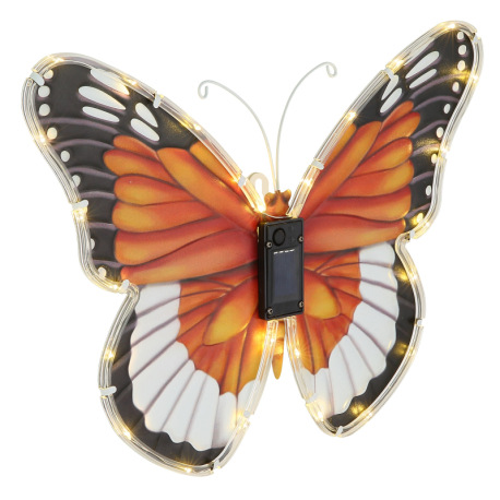 Solárne svietidlo, plast farebný/čierny matný/priehľadný, vypínač, batéria súčasťou balenia AAA 200m