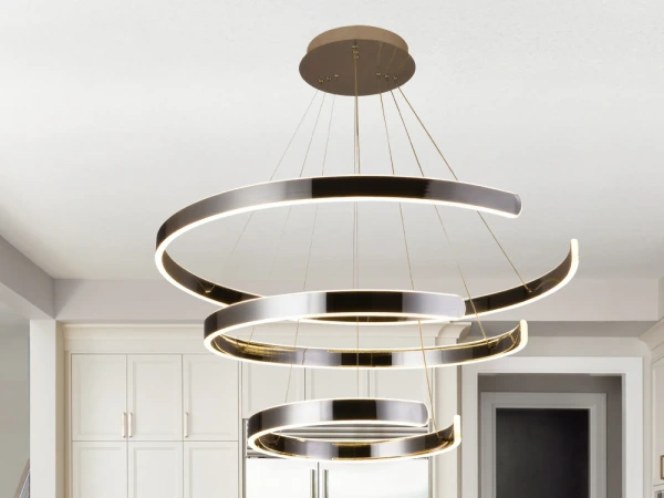 LED visiace svietidlo + diaľkový ovládač 220W - J4329/CH 8