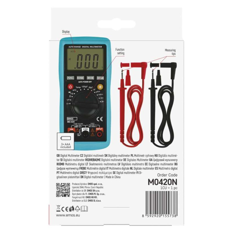 Multimeter MD-420 5