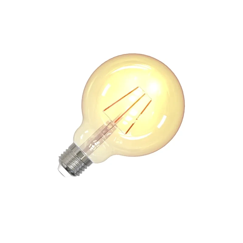 LED dekoratívna žiarovka / filament 4W VINTAGE- G95 / E27 / 2000K - ZAF101 5