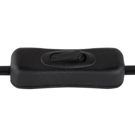 Stolová lampa, kov chróm, plast satinovaný, nastaviteľné pomocou kĺbu, kábel 1,5m, vypínač, DxŠxV:42 12