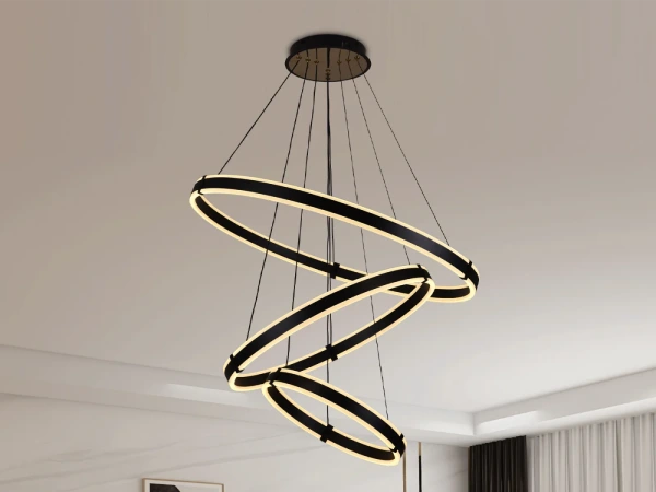 LED závesná lampa + diaľkový ovládač 250W - J4340/B 5