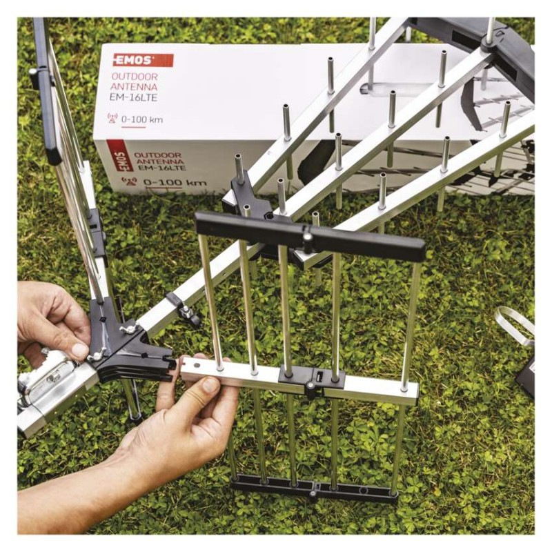 Anténa vonkajšia PROFI EM-P117, DVB-T2, filter LTE/4G/5G 1