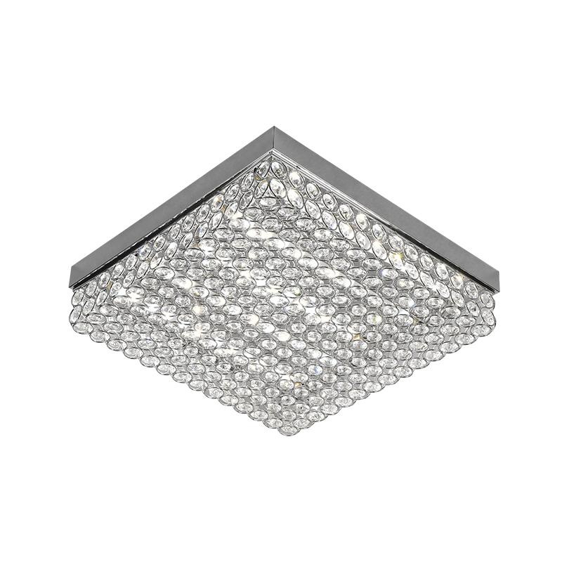 LED stropné luxusné svietidlo s diaľkovým ovládačom 55W - J2305/CH 1
